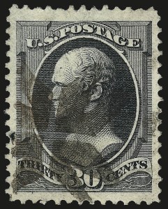 Sale 967, Lot 4281, 1870-71 National Bank Note Co. Ungrilled Issue (Scott 145-155)