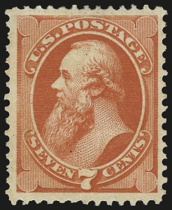 Sale 967, Lot 4287, 1873 Continental Bank Note Co. Issue (Scott 156-166)