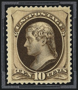 Sale 967, Lot 4299, 1879 American Bank Note Co. Issue (Scott 182-191)