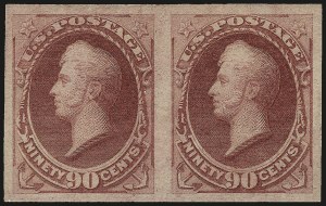 Sale 967, Lot 4310, 1879 American Bank Note Co. Issue (Scott 182-191)