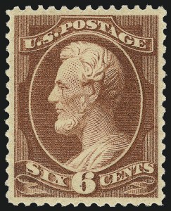 Sale 967, Lot 4314, 1881-83 American Bank Note Co. Issues (Scott 205-211B)