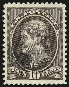 Sale 967, Lot 4315, 1881-83 American Bank Note Co. Issues (Scott 205-211B)