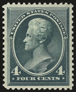 Sale 967, Lot 4317, 1881-83 American Bank Note Co. Issues (Scott 205-211B)