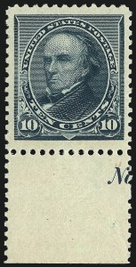 Sale 967, Lot 4338, 1890-93 Issue (Scott 219-229)