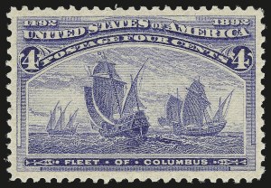 Sale 967, Lot 4363, 1893 Columbian Issue (Scott 230-245)
