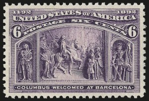 Sale 967, Lot 4369, 1893 Columbian Issue (Scott 230-245)