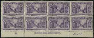 Sale 967, Lot 4374, 1893 Columbian Issue (Scott 230-245)