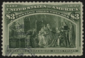 Sale 967, Lot 4411, 1893 Columbian Issue (Scott 230-245)