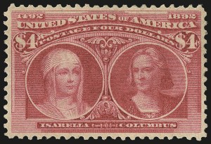 Sale 967, Lot 4413, 1893 Columbian Issue (Scott 230-245)