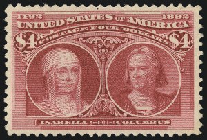 Sale 967, Lot 4414, 1893 Columbian Issue (Scott 230-245)
