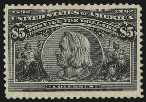 Sale 967, Lot 4418, 1893 Columbian Issue (Scott 230-245)