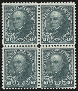 Sale 967, Lot 4425, 1894 Unwatermarked Bureau Issue (Scott 246-263)