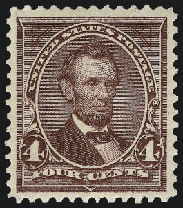 Sale 967, Lot 4458, 1897-1903 Change of Colors (Scott 279-284)
