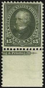 Sale 967, Lot 4462, 1897-1903 Change of Colors (Scott 279-284)