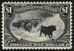 Sale Number 967, Lot Number 4487, 1898 Trans-Mississippi Issue (Scott 285-293)