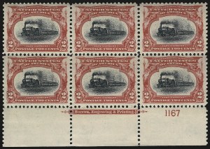 Sale 967, Lot 4497, 1901 Pan-American Issue (Scott 294-299)