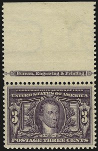 Sale 967, Lot 4525, 1904 Louisiana Purchase, Jamestown Issues (Scott 323-330)