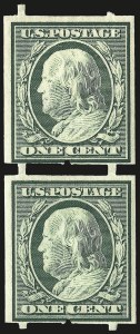 Sale 967, Lot 4531, Private Vending & Affixing Machine Perforations (Attleboro Stamp Co.)