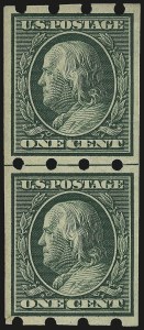 Sale 967, Lot 4535, Private Vending & Affixing Machine Perforations (Brinkerhoff Co.)