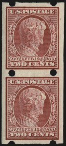 Sale 967, Lot 4539, Private Vending & Affixing Machine Perforations (Brinkerhoff Co.)