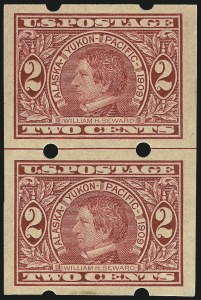 Sale 967, Lot 4540, Private Vending & Affixing Machine Perforations (Brinkerhoff Co.)