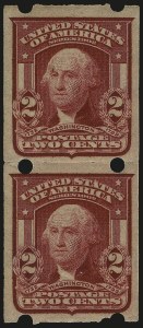 Sale 967, Lot 4542, Private Vending & Affixing Machine Perforations (Brinkerhoff Co.)