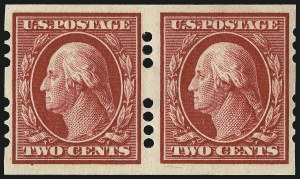 Sale 967, Lot 4550, Private Vending & Affixing Machine Perforations (Farwell Co.)