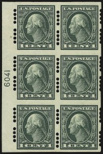 Sale 967, Lot 4552, Private Vending & Affixing Machine Perforations (Farwell Co.)