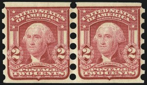 Sale 967, Lot 4564, Private Vending & Affixing Machine Perforations (Mailometer Co.)