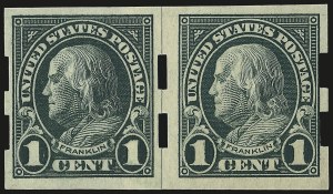 Sale 967, Lot 4603, Private Vending & Affixing Machine Perforations (Schermack Co.)