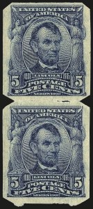 Sale 967, Lot 4608, Private Vending & Affixing Machine Perforations (U.S.A.V.M. Co.)