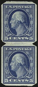 Sale 967, Lot 4609, Private Vending & Affixing Machine Perforations (U.S.A.V.M. Co.)