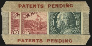 Sale 967, Lot 4628, Private Vending & Affixing Machine Perforations (U.S.A.V.M. Co.)