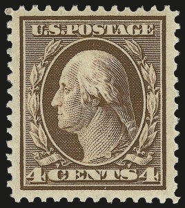 Sale 967, Lot 4657, 1908-10 Washington-Franklin Issues (Scott 331-356)