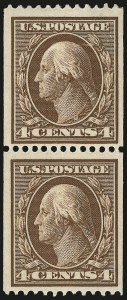 Sale 967, Lot 4676, 1908-10 Washington-Franklin Issues (Scott 331-356)