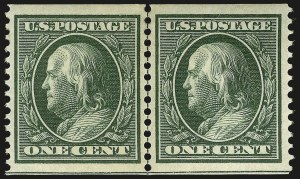 Sale 967, Lot 4680, 1908-10 Washington-Franklin Issues (Scott 331-356)