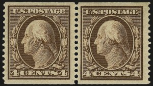 Sale 967, Lot 4683, 1908-10 Washington-Franklin Issues (Scott 331-356)