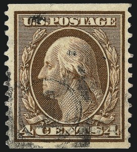 Sale 967, Lot 4684, 1908-10 Washington-Franklin Issues (Scott 331-356)