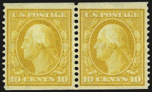 Sale 967, Lot 4686, 1908-10 Washington-Franklin Issues (Scott 331-356)