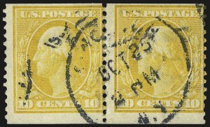 Sale 967, Lot 4687, 1908-10 Washington-Franklin Issues (Scott 331-356)