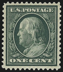 Sale 967, Lot 4689, 1909 Bluish Paper Issue (Scott 357-366)