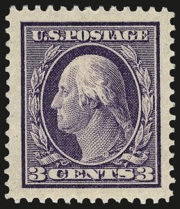 Sale Number 967, Lot Number 4707, 1910-13 Washington-Franklin Issue (Scott 374-396)