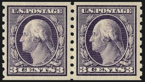 Sale 967, Lot 4721, 1910-13 Washington-Franklin Issue (Scott 374-396)