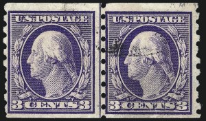 Sale 967, Lot 4722, 1910-13 Washington-Franklin Issue (Scott 374-396)