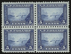 Sale 967, Lot 4731, 1913-15 Panama-Pacific Issue (Scott 397-404)