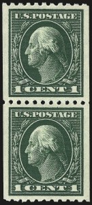 Sale 967, Lot 4773, 1913-15 Washington-Franklin Issues (Scott 424-461)