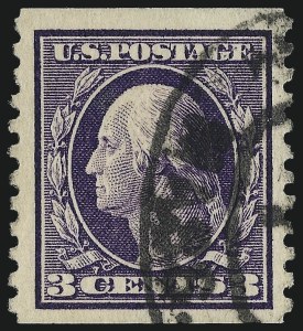 Sale 967, Lot 4780, 1913-15 Washington-Franklin Issues (Scott 424-461)