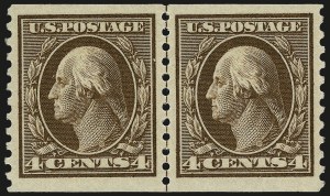 Sale 967, Lot 4781, 1913-15 Washington-Franklin Issues (Scott 424-461)
