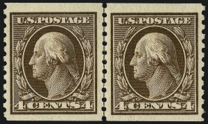 Sale 967, Lot 4782, 1913-15 Washington-Franklin Issues (Scott 424-461)