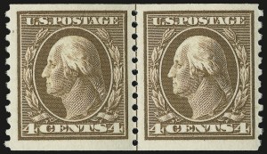 Sale 967, Lot 4783, 1913-15 Washington-Franklin Issues (Scott 424-461)